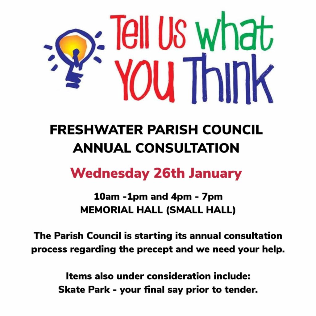Annual Consultation poster